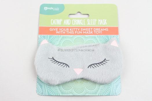 Safemade Catnip and Crinkle Sleep MaskThis