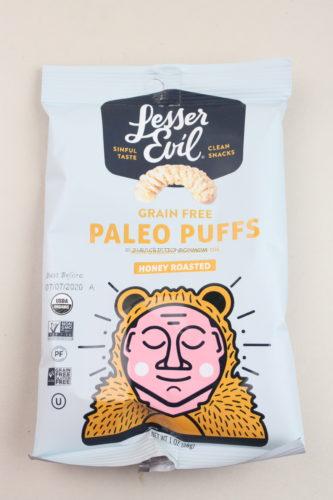 Lesser Evil Grain Free Paleo Puffs Honey Roasted