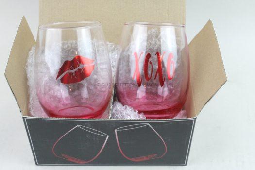 Wine For Two Stemless Wine Glasses 