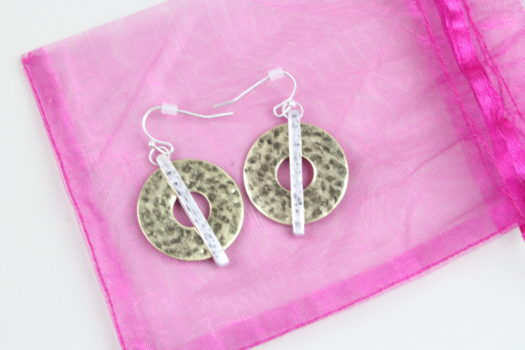 Mixed Metal Earrings "Zarah"