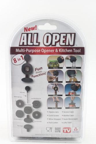 All Open 8 in 1 Multi-purpose Opener & Kitchen Tool