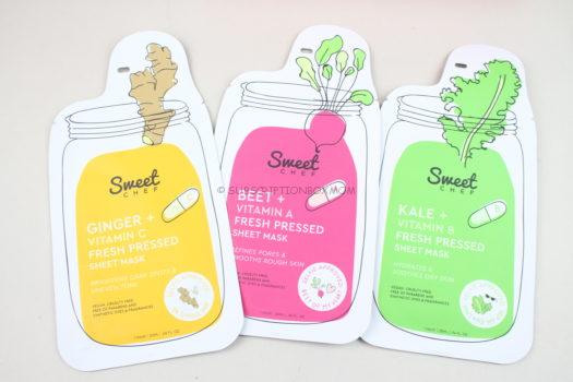 Sweet Chef Fresh Pressed Sheet Mask Set 