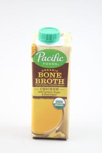 Pacific Foods Organic Bone Broth – Chicken With Turmeric, Ginger & Black Pepper