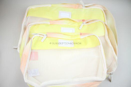 CALPAK Set of 3 Packing Cubes in Sorbet