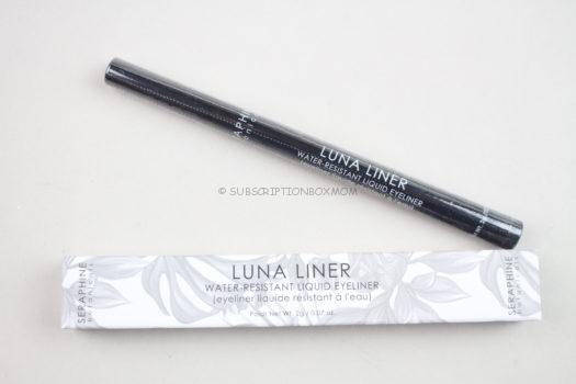 Seraphine Botanicals Luma Liner Water-Resistant Liquid Eyeliner in Black