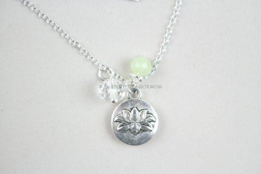 Gogh Jewelry Design Lotus Charm Necklace