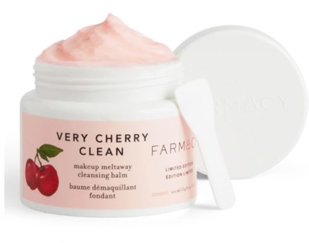 Farmacy Beauty Very Cherry Clean makeup meltaway cleansing balm with acerola cherry
