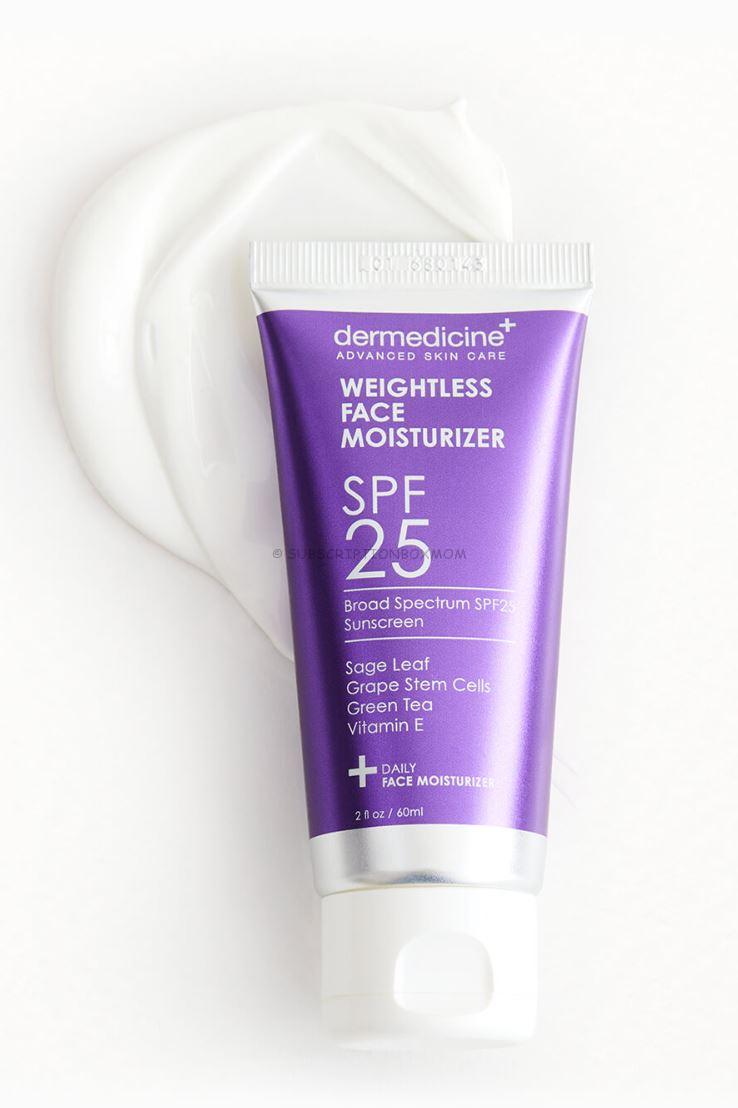 DERMEDICINE Weightless Face Moisturizer SPF 25