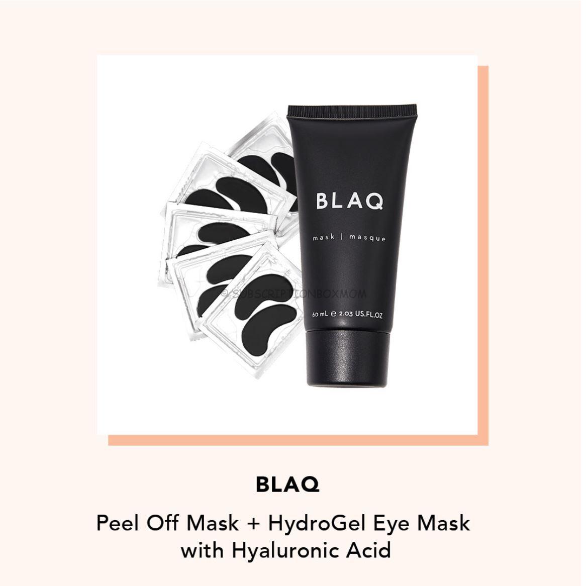 Blaq 5 Pack Hydrogel Eye Masks & Peel of Mask Duo