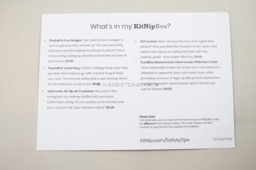 KitNipBox April 2020 Review 