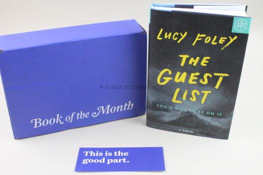 April 2020 Book of the Month Review