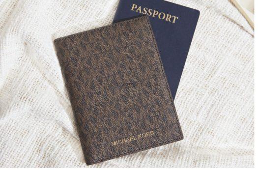Michael Kors Bedford Travel Passport Wallet