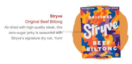 Stryve
Original Beef Biltong