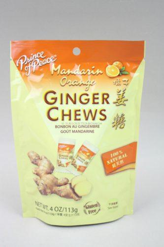 Prince of Peace Mandarin Orange Ginger Chews