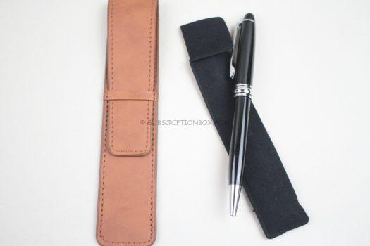 Bryer Leather Pen & Pen Case