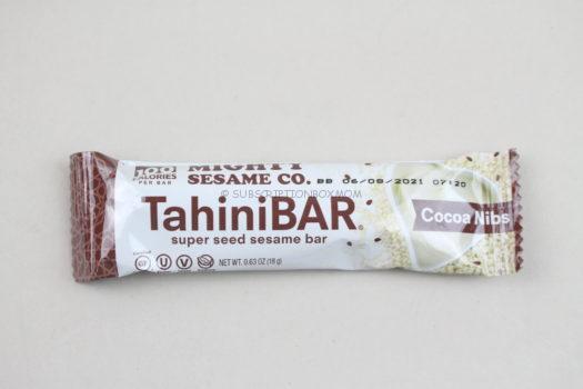 Mighty Sesame Co Tahinni Bar - Cocoa Nibs