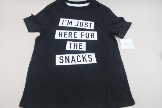 Here For The Snacks Tee