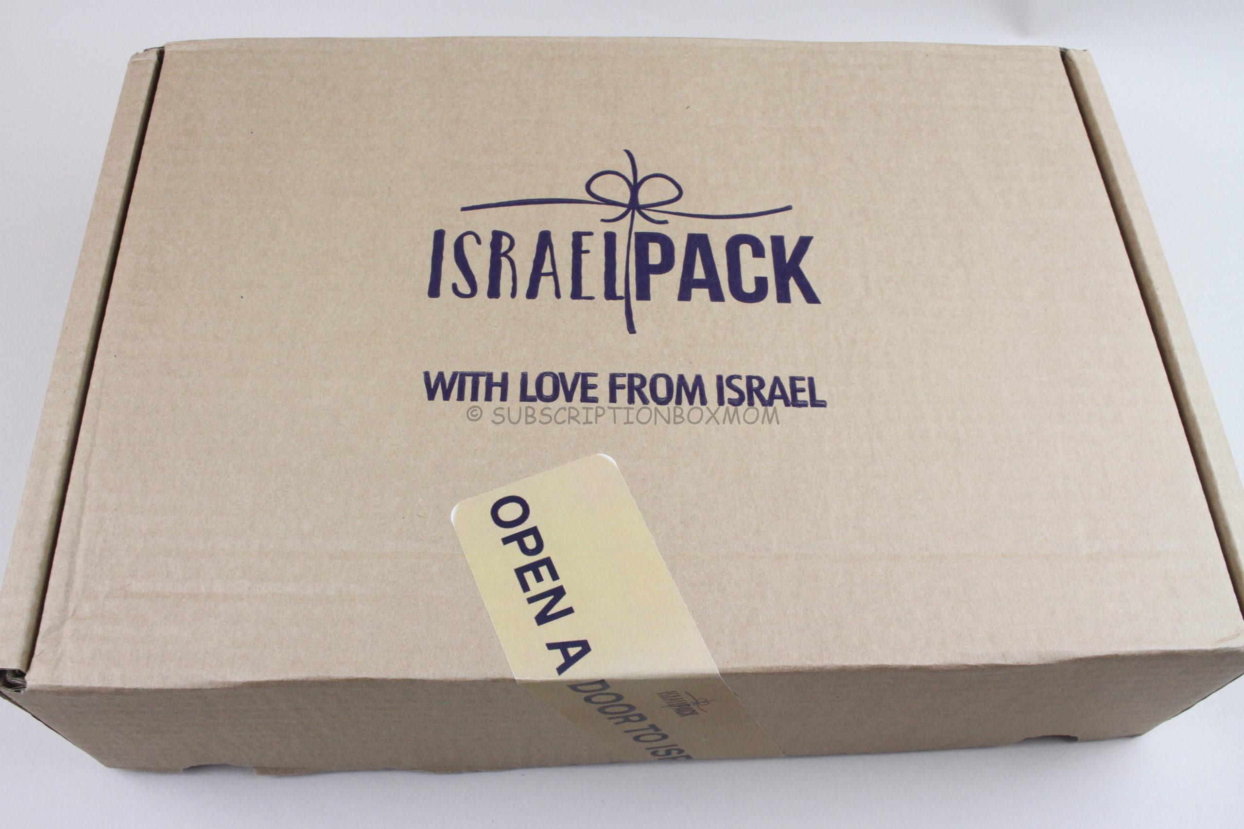Israel Pack May 2020 Review Coupon Subscription Box Mom