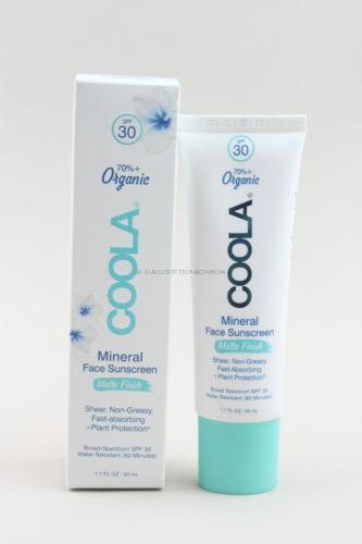 COOLA® Mineral Face Organic Matte Finish Sunscreen Lotion SPF 30