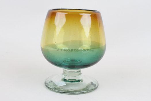 Brandy Glass - Ombre Sunset from Mexico