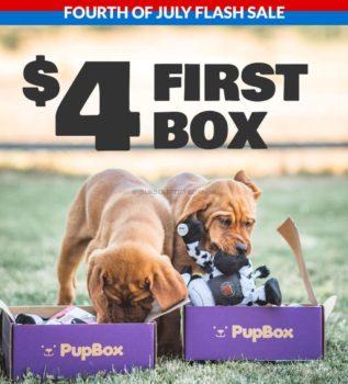 PupBox 4th of July Flash Sale