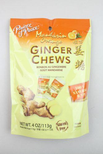 Prince of Peace Mandarin Orange Ginger Chews 