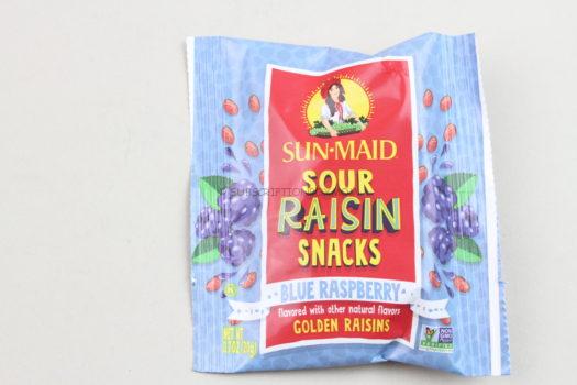 Sunmaid Sour Raisin Snacks - Blue Raspberry
