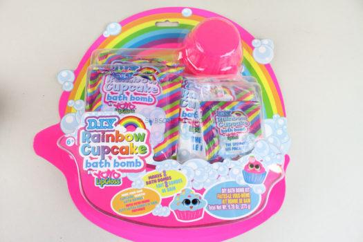 DIY Rainbow Cupcake Bath Bomb Set