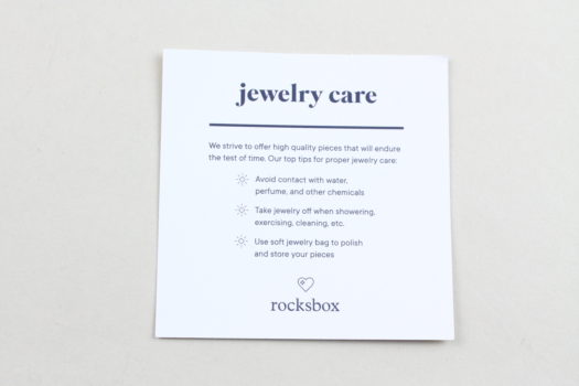 RocksBox August 2020 Review