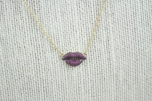 Sophie Harper Lips Pendant