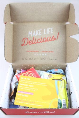 Love with Food August 2020 Review