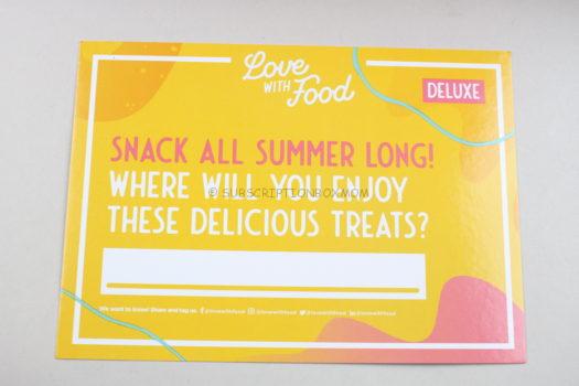 Snack all summer long! Where will you enjoy these delicious treats