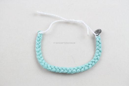 Teal Braided Bracelet