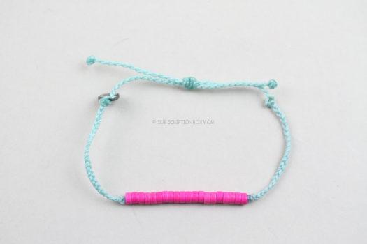 Pink and Teal Bracelet 