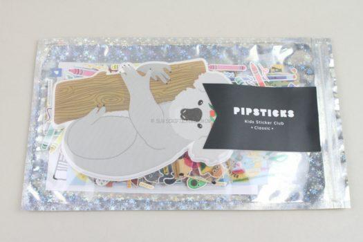Pipsticks August 2020 Kids Sticker Club Review