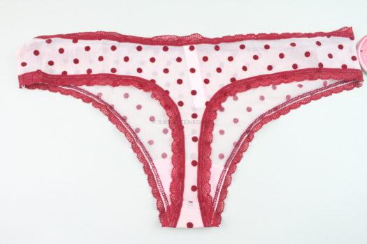 Red Polka Dot Thong