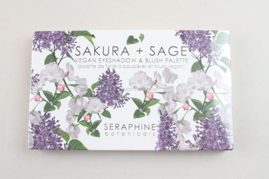 SERAPHINE BOTANICALS Sakura + Sage - Vegan Eyeshadow & Blush Palette 