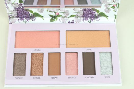 SERAPHINE BOTANICALS Sakura + Sage - Vegan Eyeshadow & Blush Palette 