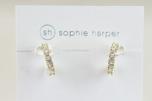 Sophie Harper Birthstone Huggies 