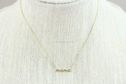 Sophie Harper "Mama" Script Pendant