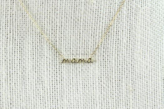 Sophie Harper "Mama" Script Pendant