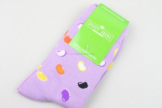 Purple Jellybean Socks