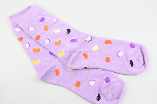 Purple Jellybean Socks