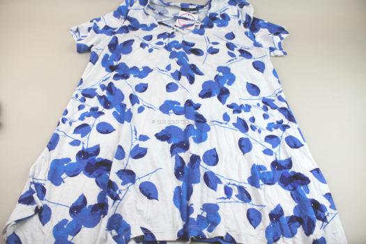 Marga Blue Floral Top