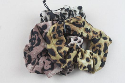  nOir Jewelry Ombre Leopard Scrunchies