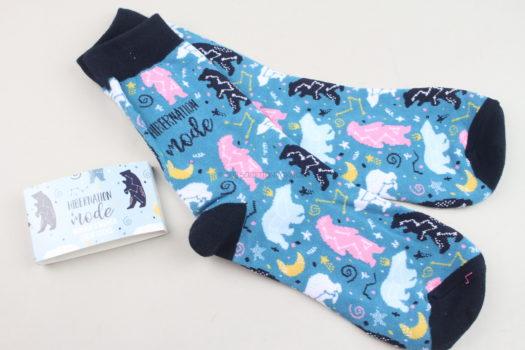 Hibernation Mode Socks From Smartass & Sass 