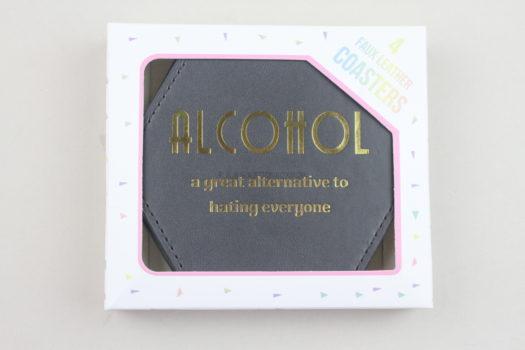 Alcohol is a Great Alternative Coasters by Fun Club 