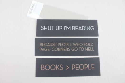 Sassy Bookmarks from Letterpress PDX