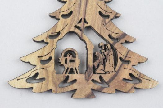Hand Crafted Olive Wood Christmas Ornaments - Master Craftsman, Jamil Hosh 