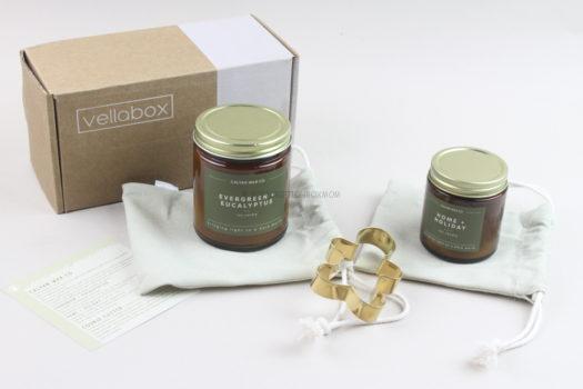 Vellabox December 2020 Candle Subscription Box Review